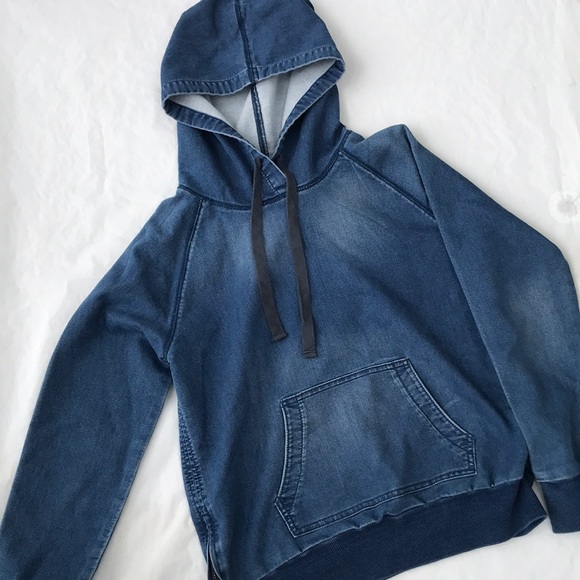 Gap denim hoodie Clearance